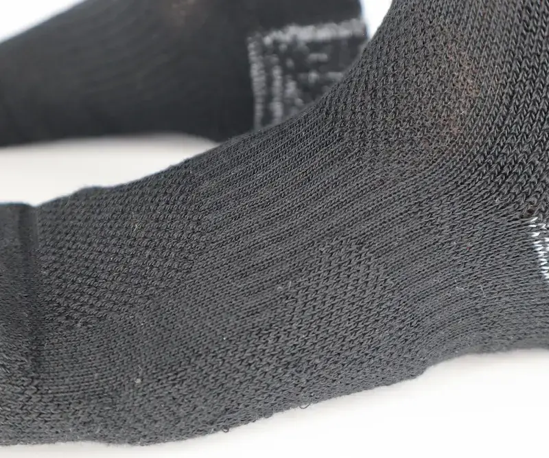 Chaussettes basket up time noir-blanc 8 — B.EASE