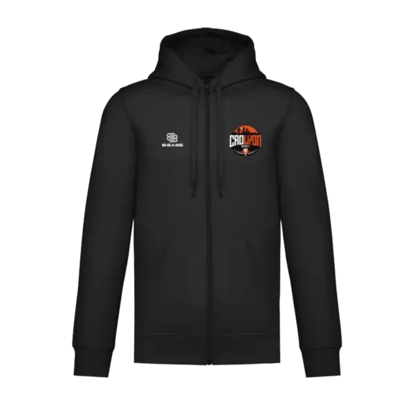 Hoodie zippé origine