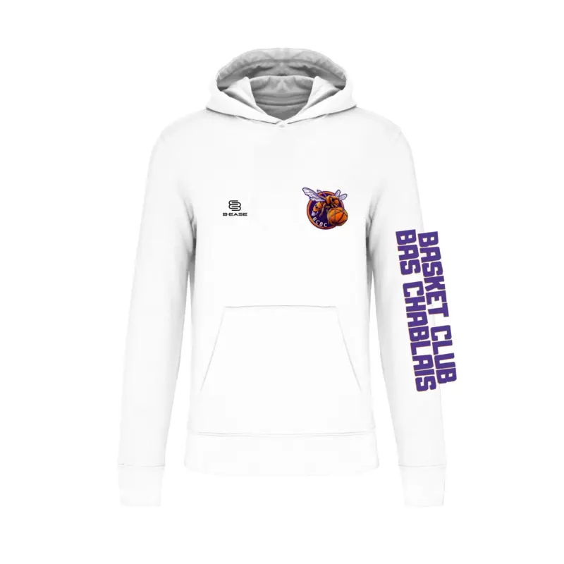 Hoodie blanc big avant Hoodie blanc big avant