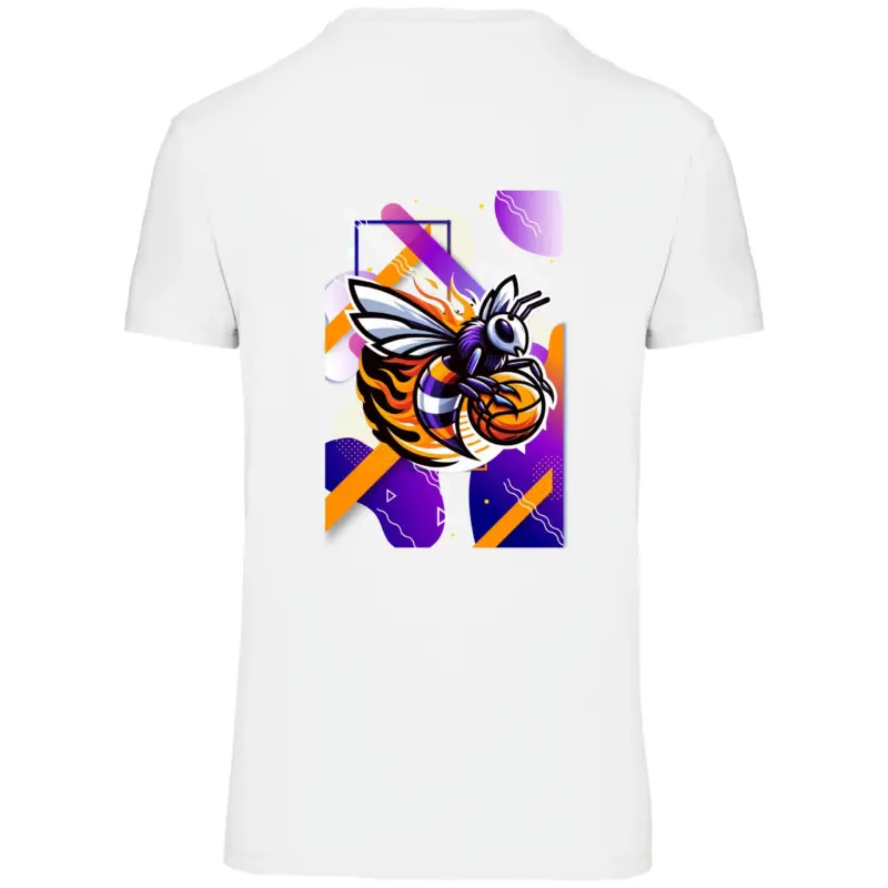 T-shirt blanc Big arrière