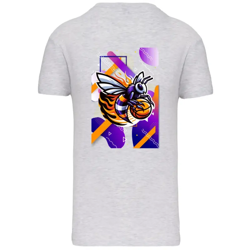 T-shirt gris big arrière