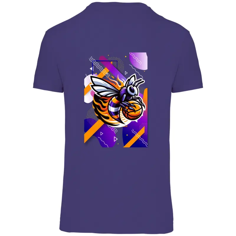 T-shirt violet Big arrière T-shirt violet Big arrière