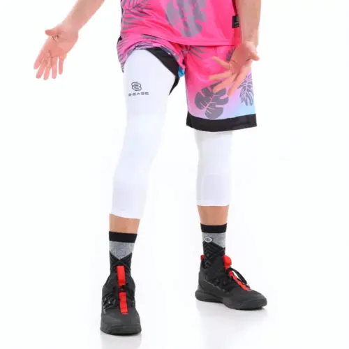 Collant 3/4 - Good Game - Noir ou Blanc - BASKETBALL