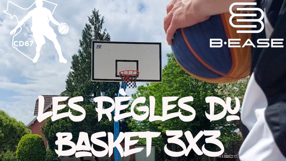 Comprendre le règlement du 3x3 (3 contre 3) au basket.