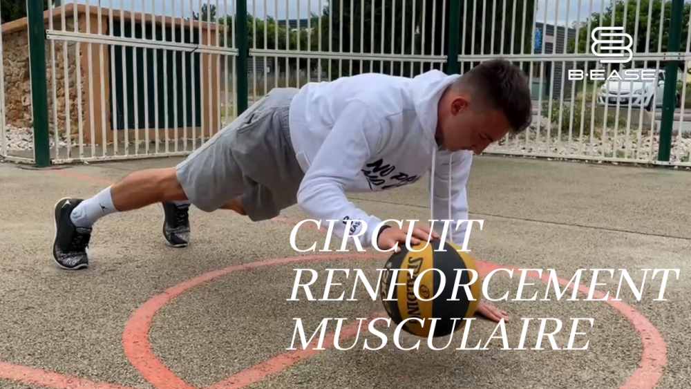 Circuit de renforcement musculaire pour les basketteurs