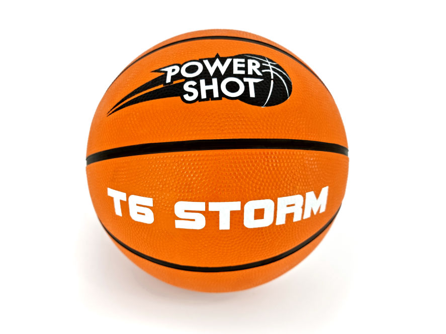 Ballon de basket Storm Caoutchouc - T6