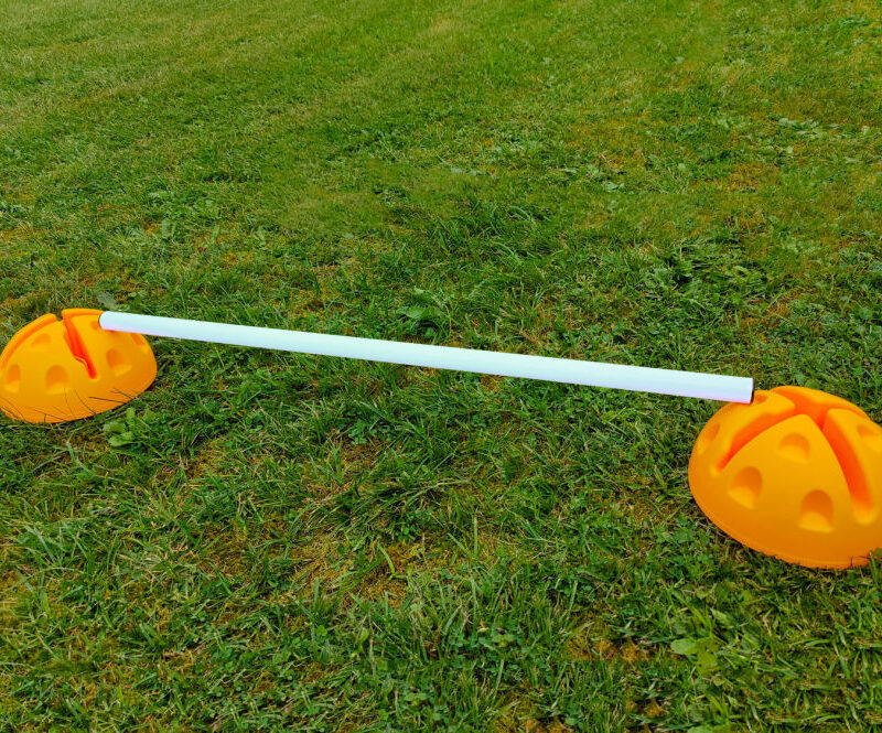 Jalon de slalom 80cm Blanc