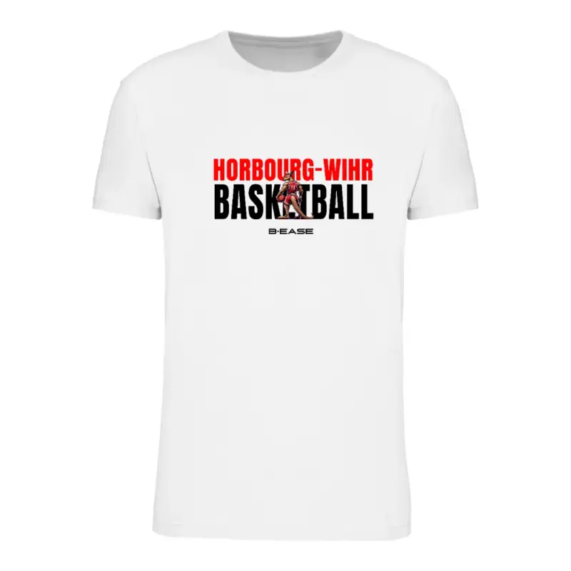 T-shirt blanc avant horbourg