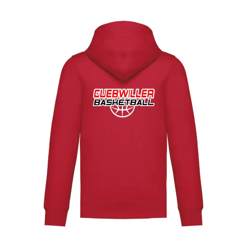 Hoodie dos rouge