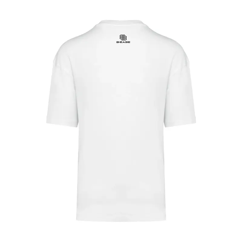 T-shirt-basketball-dos-oversize-blanc