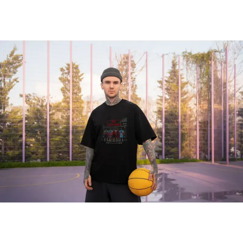 t-shirt basketball usual ballers situation