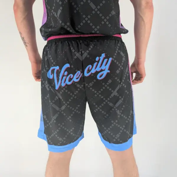 Short de basket Vice City de B.EASE