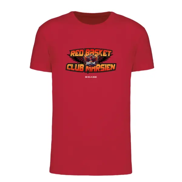 T-shirt RBCM aile rouge