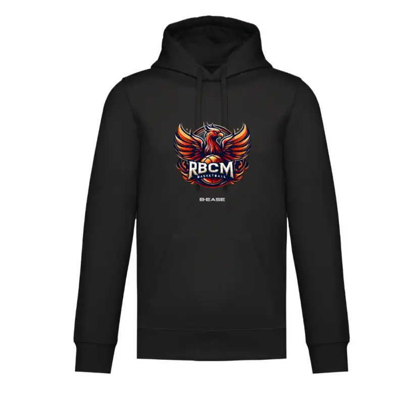 hoodie noir big RBCM