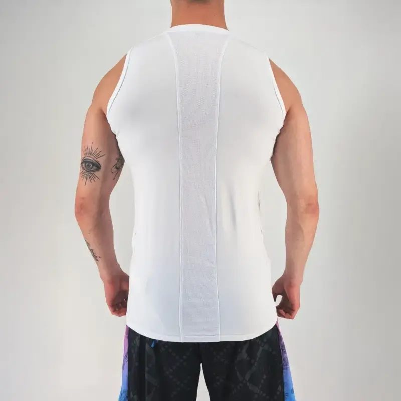 tank top blanc