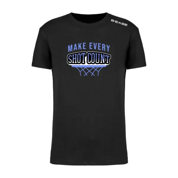 T-shirt make every shot count standard
