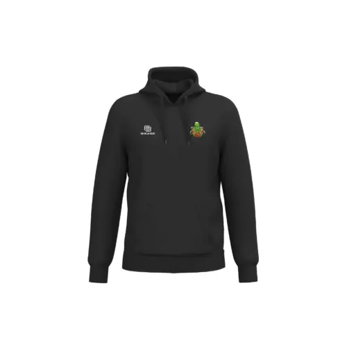 Hoodie noir avant Sweat à capuche Sète