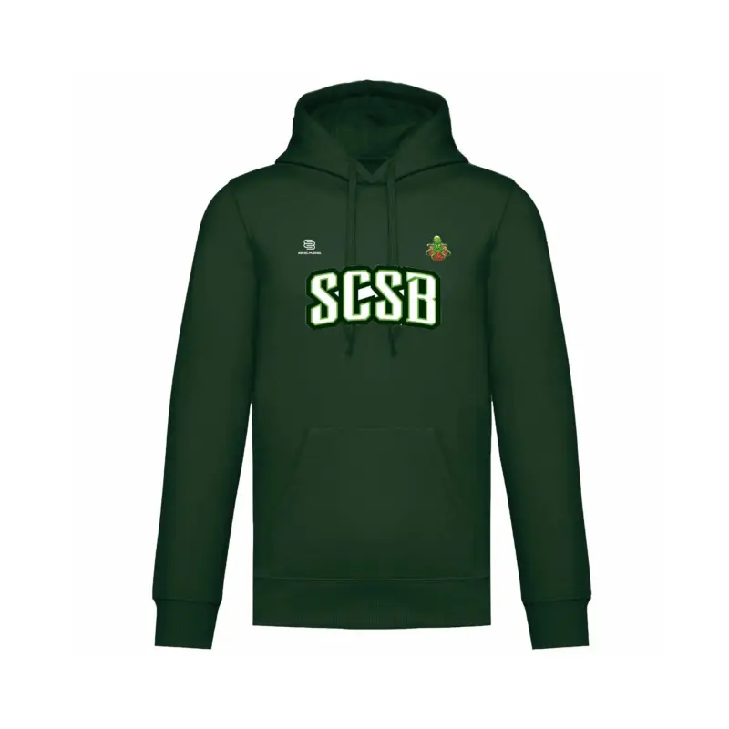 Hoodie vert BIG avant