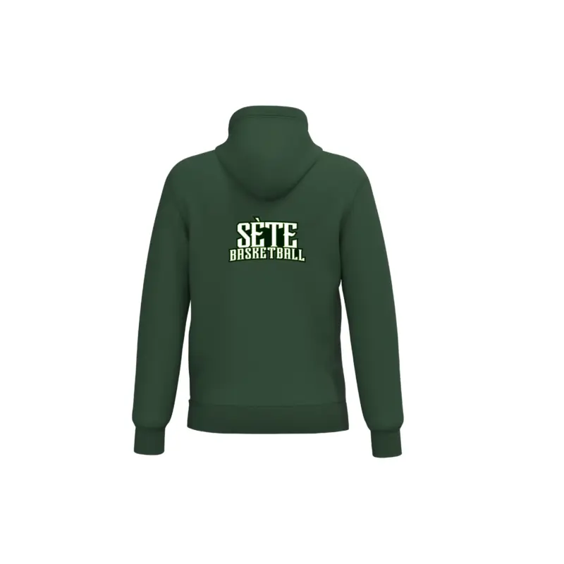 Hoodie vert dos
