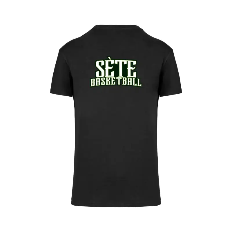 T-shirt noir dos