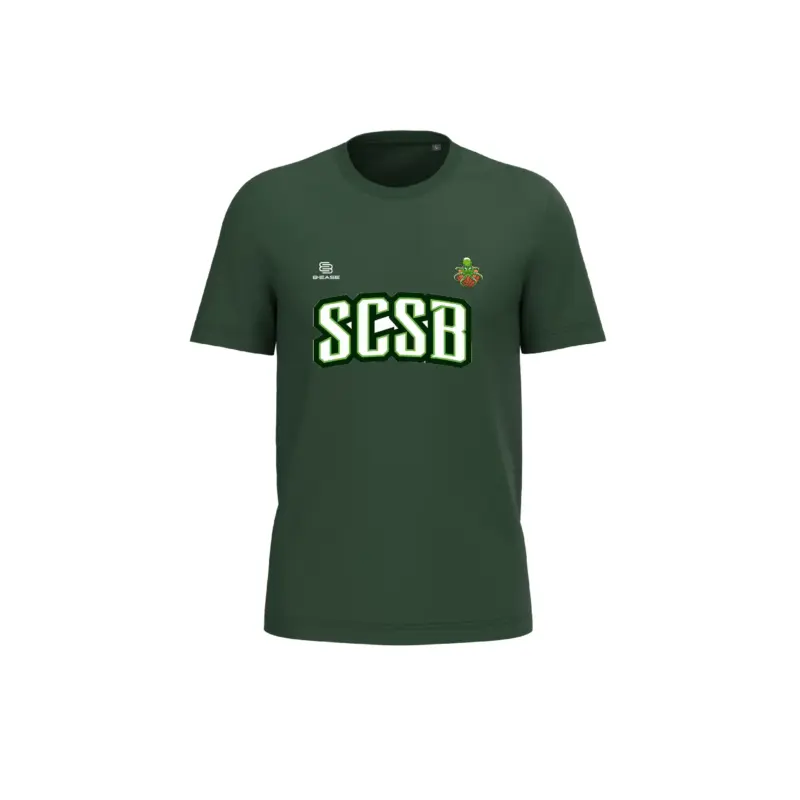 T-shirt vert BIG avant