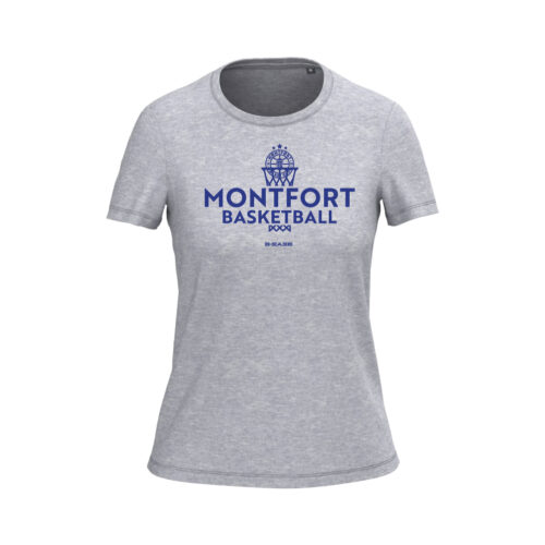 T-shirt Montfort - BIG - Coupe femme - Gris
