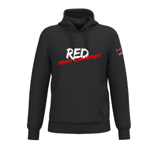 Sweat à capuche RBCM - RED1 - Noir