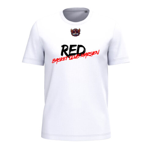 T-shirt RBCM - RED1 - Blanc