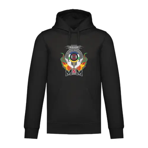 Sweat à capuche Flamme M&M