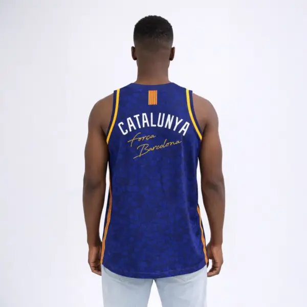 maillot barcelone porté dos
