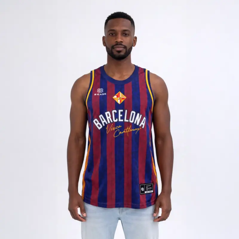 maillot basket barcelone avant porté maillot basket barcelone avant porté — B.EASE