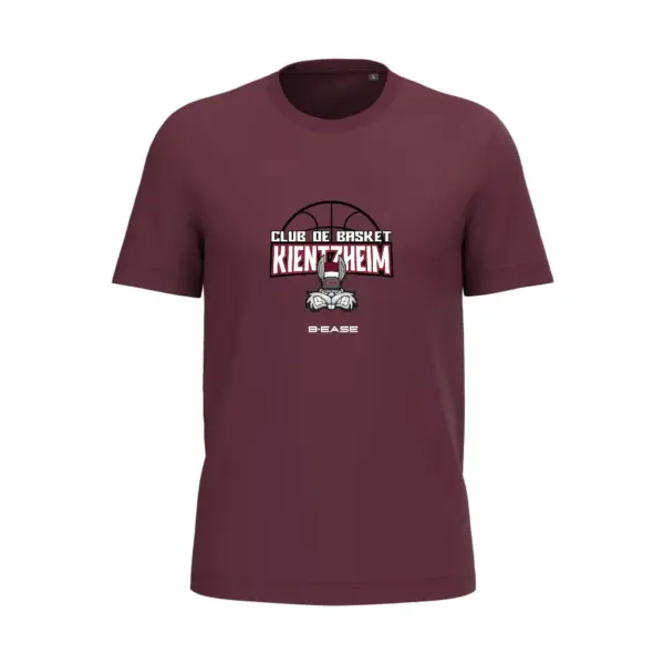 T-shirt Club de Basket de Kientzheim - BIG - Bordeaux