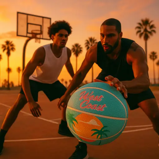 ballon de basketball west coast