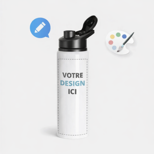 Gourde 750 ml avec rabat