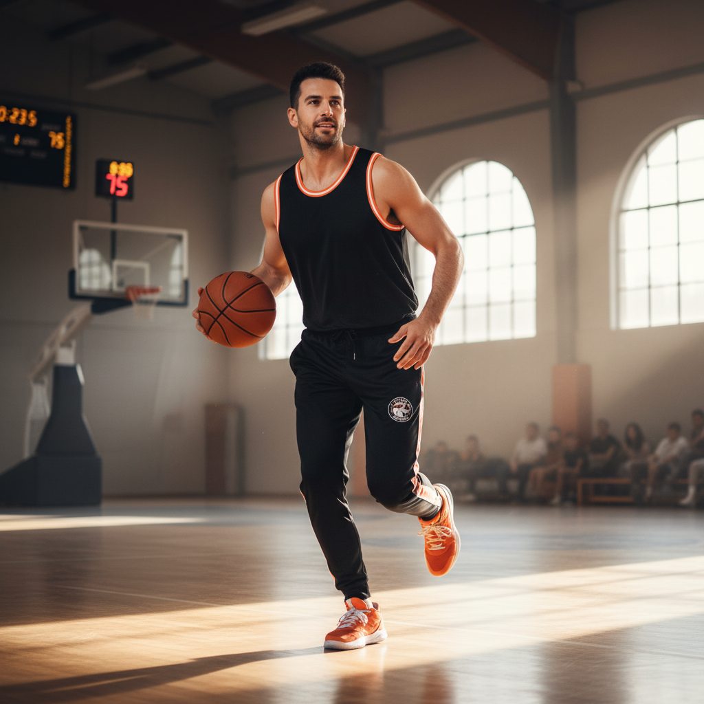 Pantalon compression basketball Kornhole prix dégressif - B.EASE fabrication française