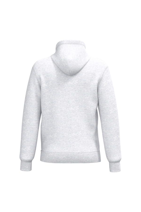 Ash Heather BACK Sweat-shirt recyclé à capuche unisexe