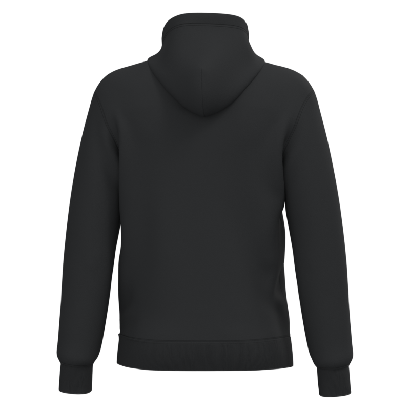 Black BACK Sweat-shirt recyclé à capuche unisexe