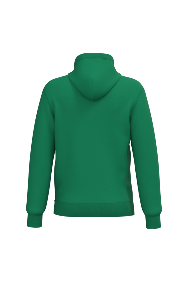 Kelly Green BACK Sweat-shirt recyclé à capuche unisexe