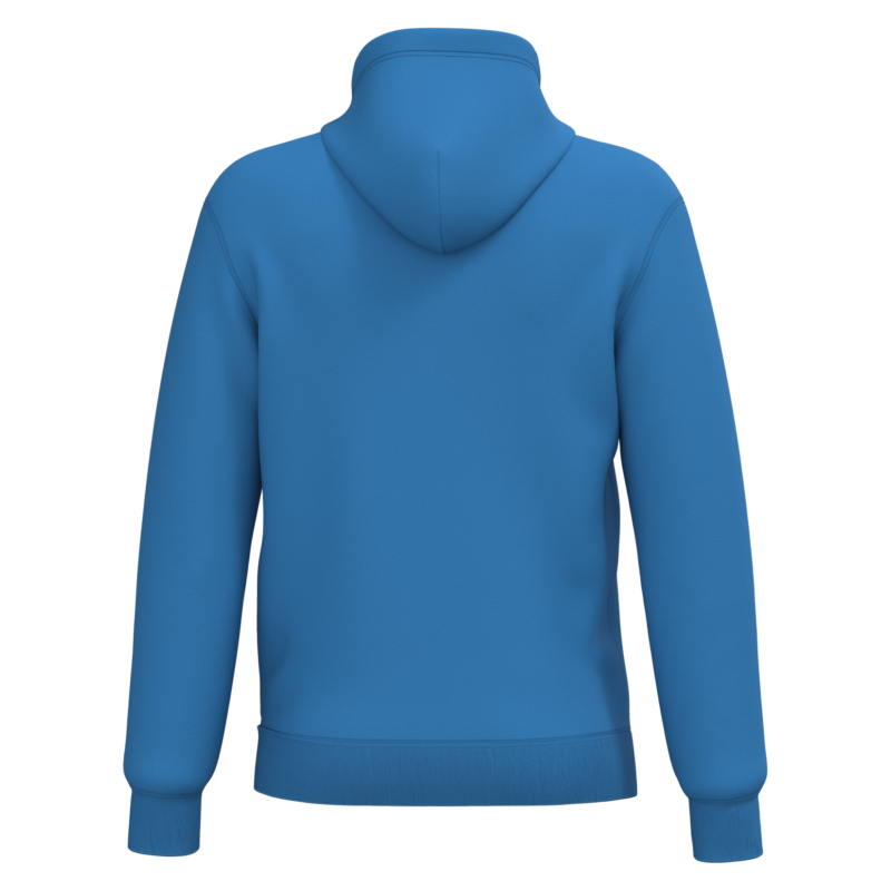 Light Royal Blue BACK Sweat-shirt recyclé à capuche unisexe