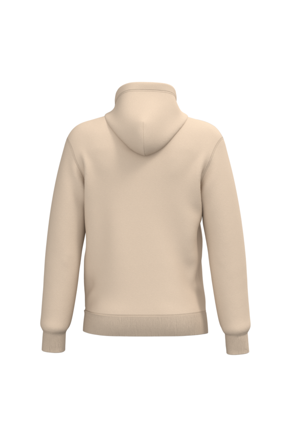 Light Sand BACK Sweat-shirt recyclé à capuche unisexe