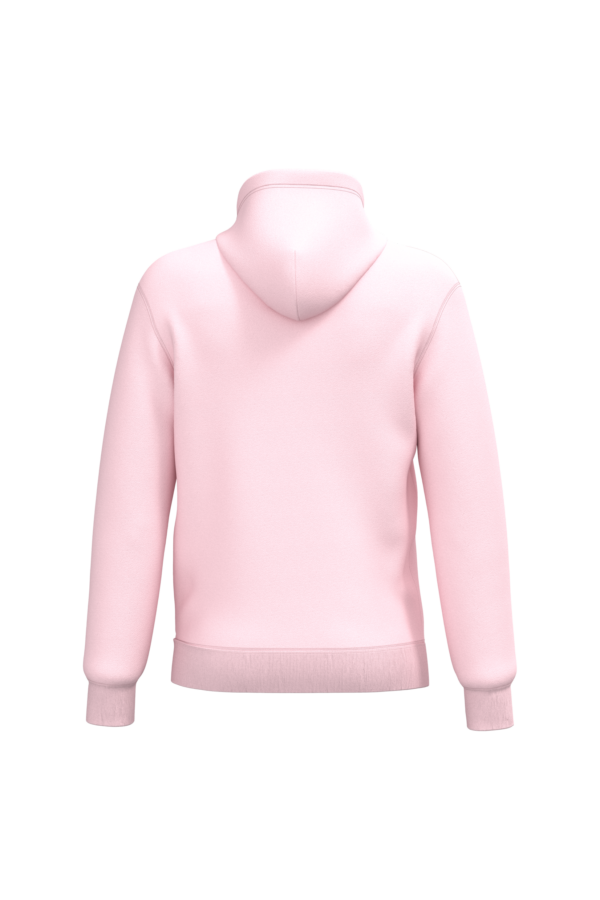 Pale Pink BACK Sweat-shirt recyclé à capuche unisexe
