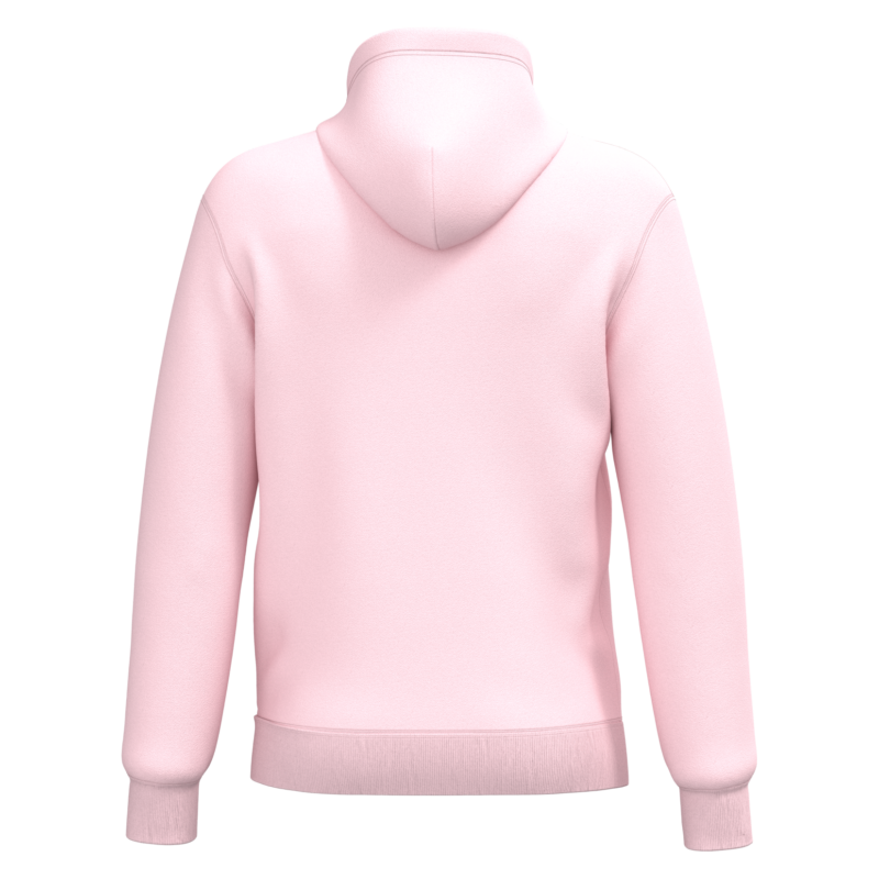 Pale Pink BACK Sweat-shirt recyclé à capuche unisexe