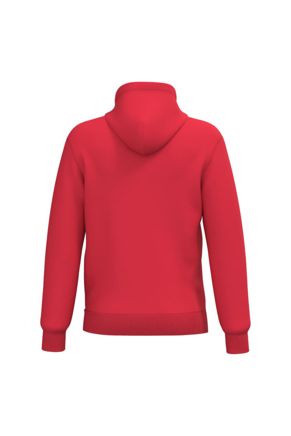 Red BACK Sweat-shirt recyclé à capuche unisexe