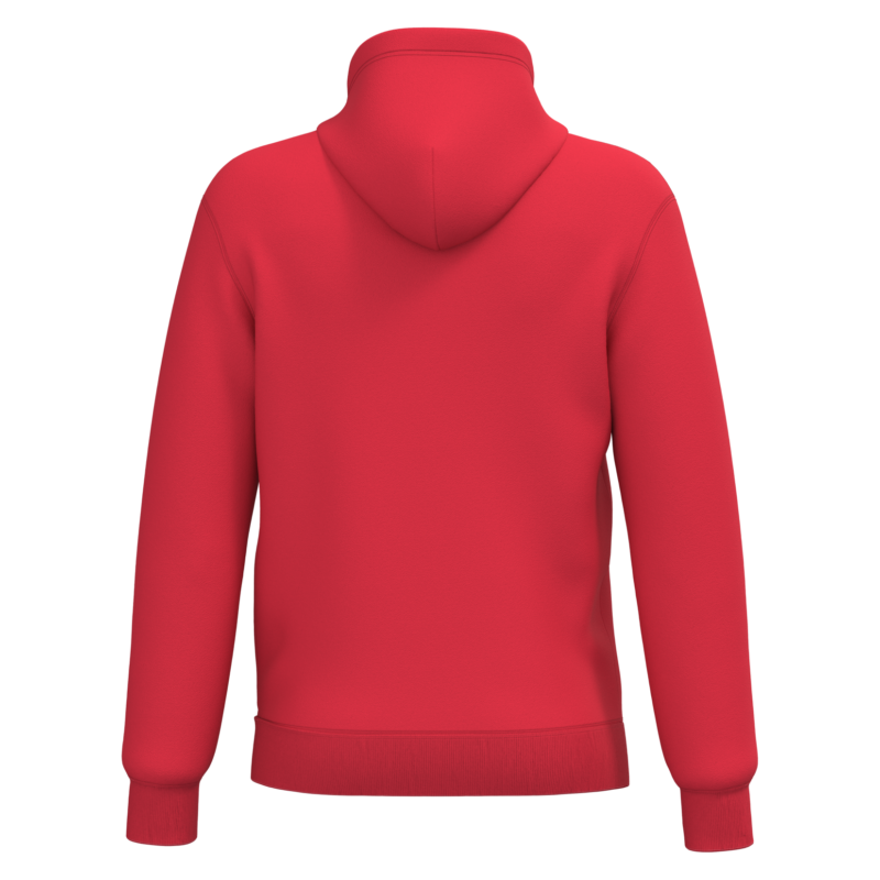 Red BACK Sweat-shirt recyclé à capuche unisexe