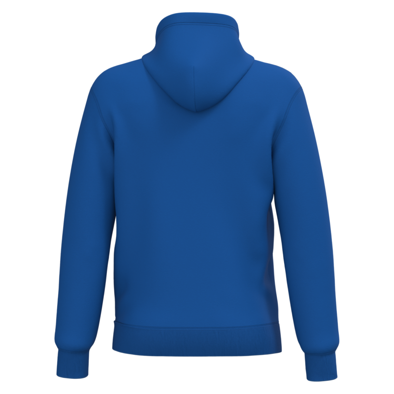Royal Blue BACK Sweat-shirt recyclé à capuche unisexe
