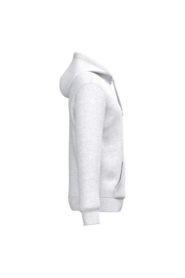 Ash Heather SIDE Sweat-shirt recyclé à capuche unisexe