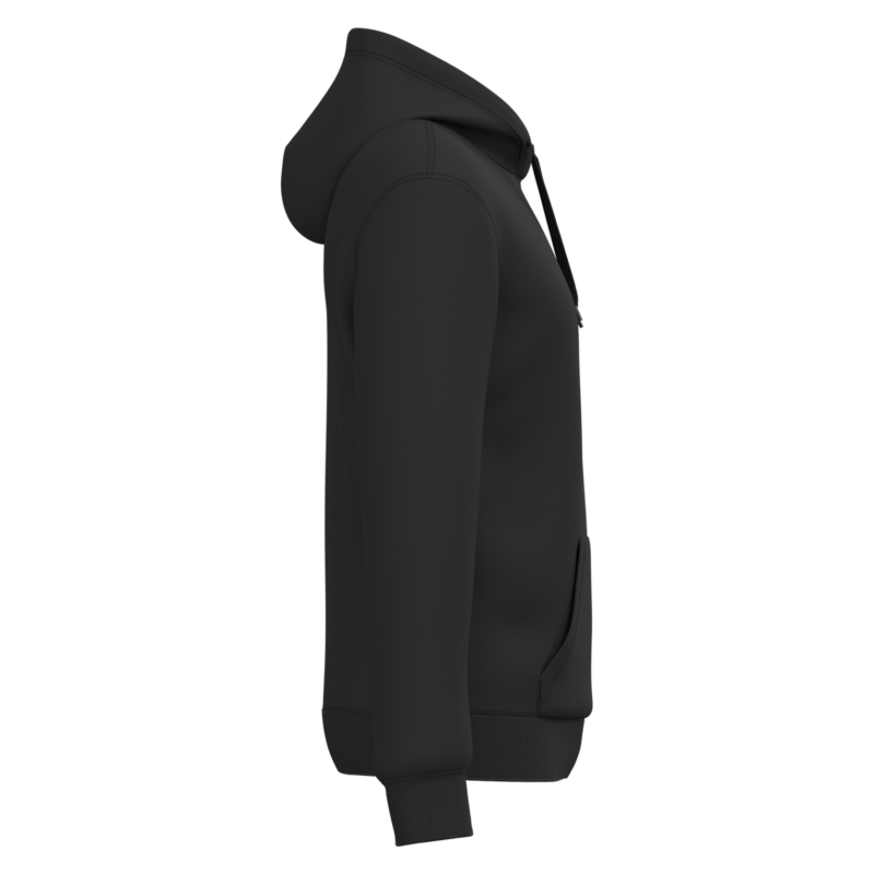 Black SIDE Sweat-shirt recyclé à capuche unisexe