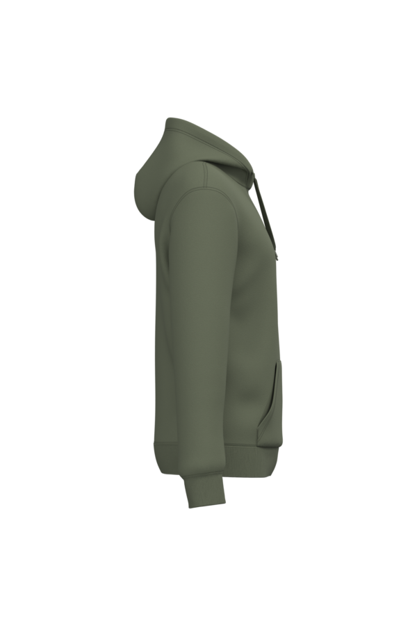 Caper Green SIDE Sweat-shirt recyclé à capuche unisexe