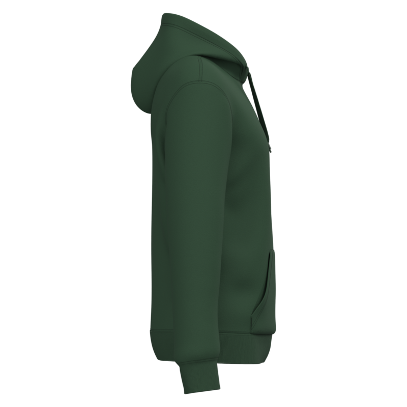 Forest Green SIDE Sweat-shirt recyclé à capuche unisexe
