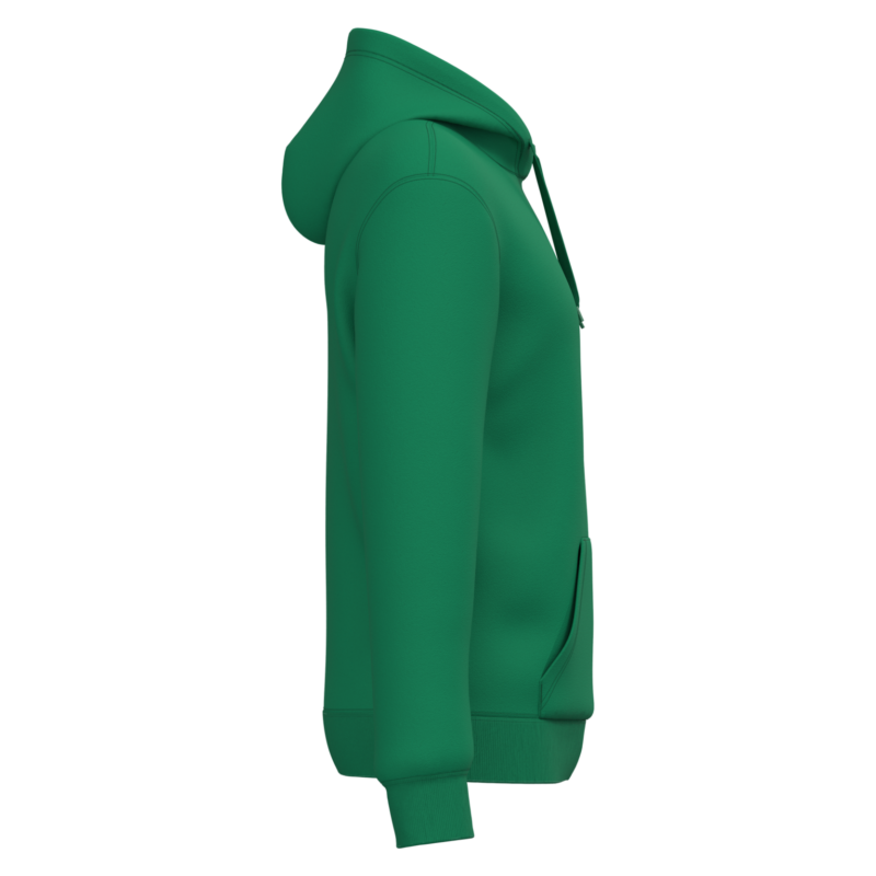 Kelly Green SIDE Sweat-shirt recyclé à capuche unisexe